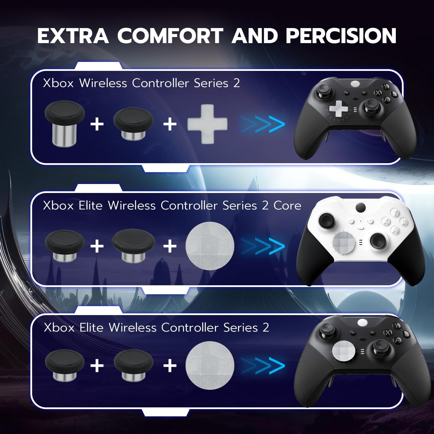 Detalle de Mcbazel 13 accessoires Xbox Elite 2