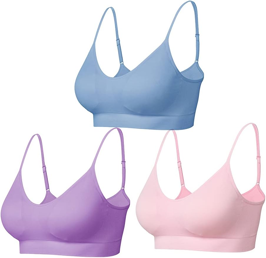 Detalle de Comfyin Sport-Bustier BH Set ohne Bügel