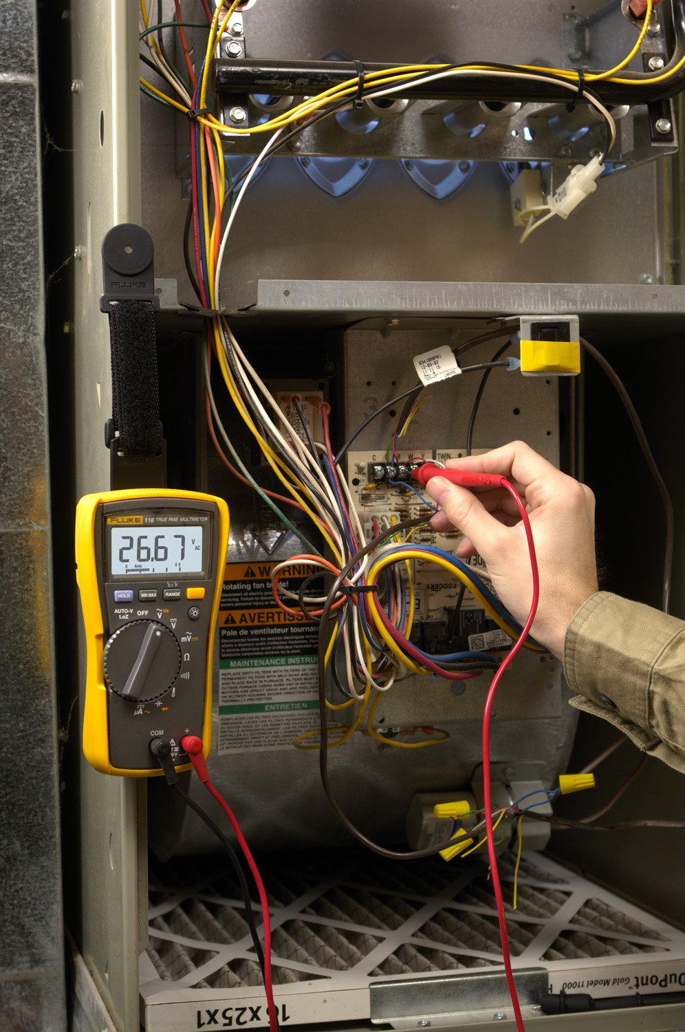 Thumbnail 4 de Fluke 116 HVAC Multimeter for HVAC Technicians ðŸ›