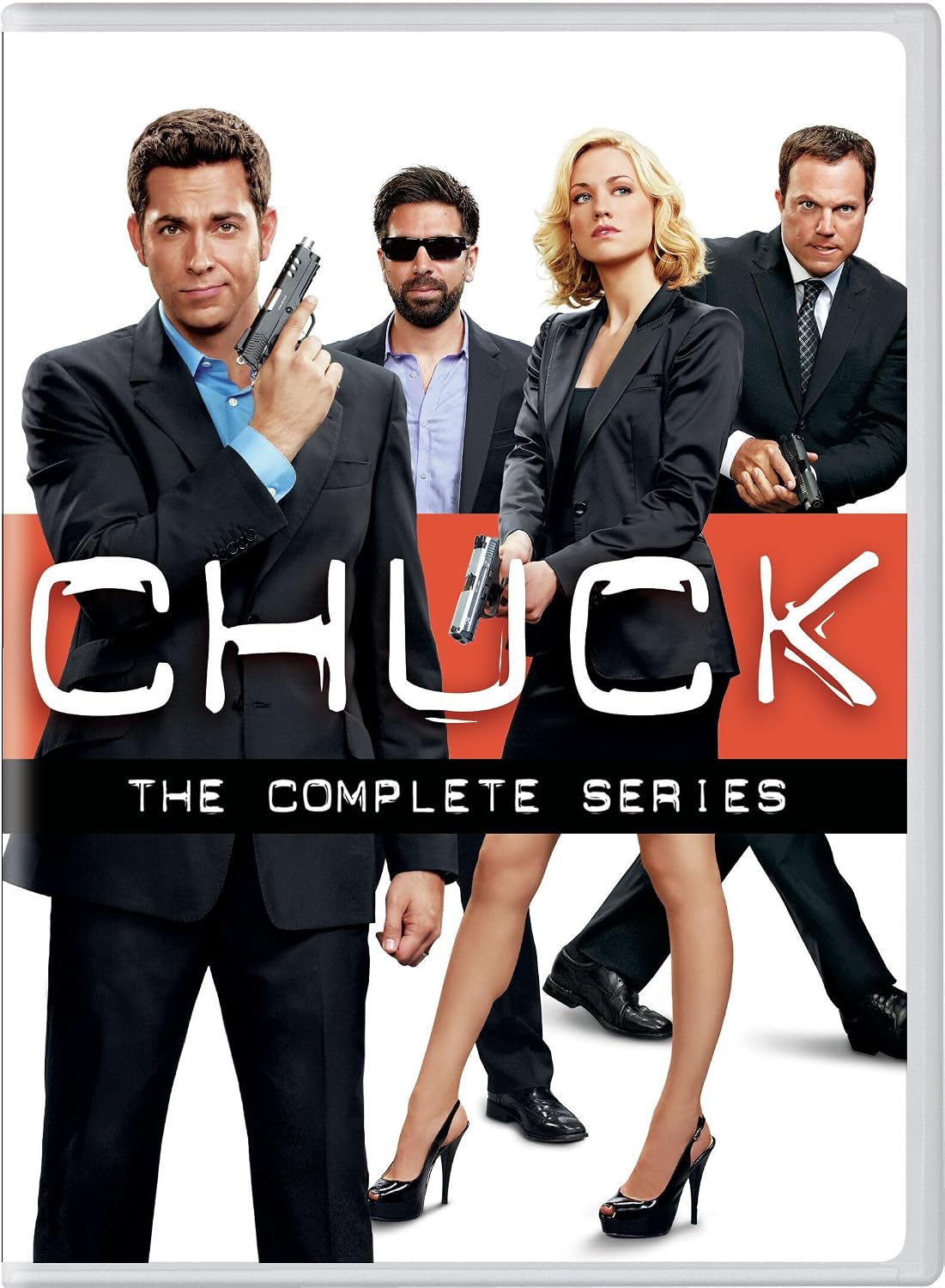 Detalle de Warner Bros. Chuck: The Complete Series DVD, 23-Disc NTSC Set