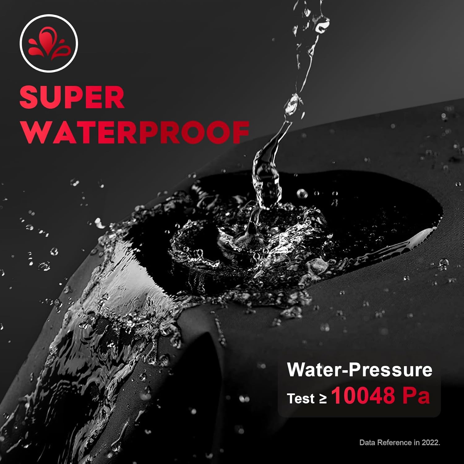 Thumbnail 2 de Zettum 147cm BBQ Cover 7130 – heavy-duty waterproof PU cover for select Weber Genesis & other gas grills