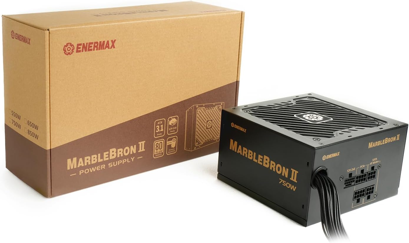 Detalle 2 de ENERMAX MARBLEBRON II 750Watt Netzteil 🔌