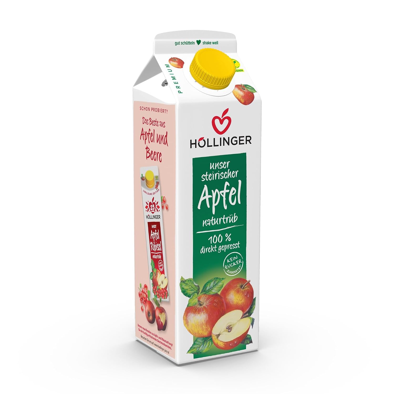 Detalle de Höllinger Steirischer Apfel 1000 ml 🍎