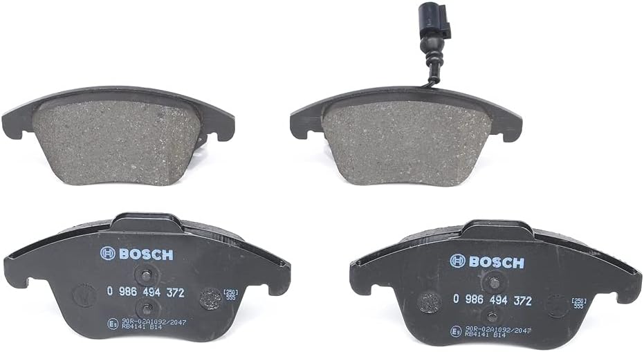 Thumbnail 4 de Bosch BP1280 – Jeu de 4 plaquettes de frein avant sans cuivre, certifiées ECE-R90