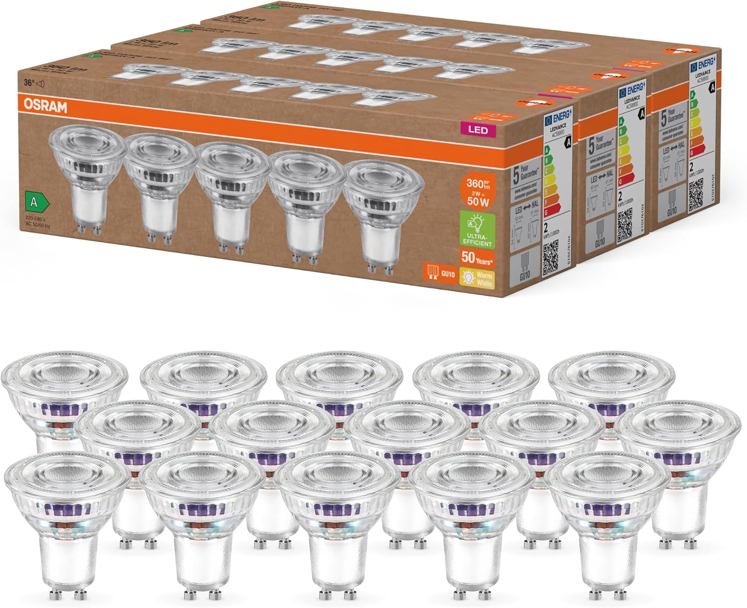 Thumbnail 5 de OSRAM Hocheffiziente LED Lampen 5er Pack