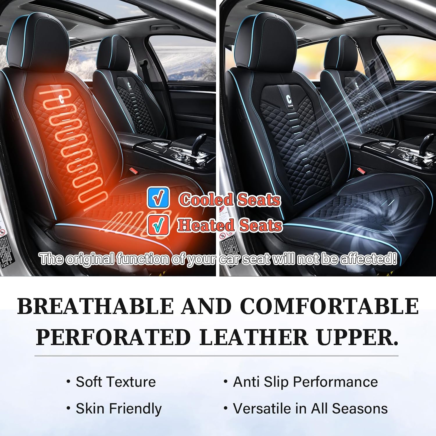 Thumbnail 5 de Coverado Car Seat Covers 5-Seat Set