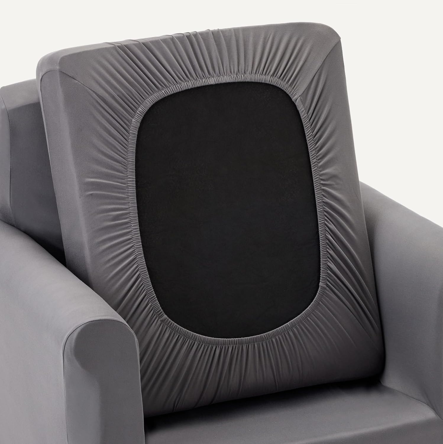 Detalle de Amazon Basics Hochelastischer Sesselbezug 79â119 cm đ