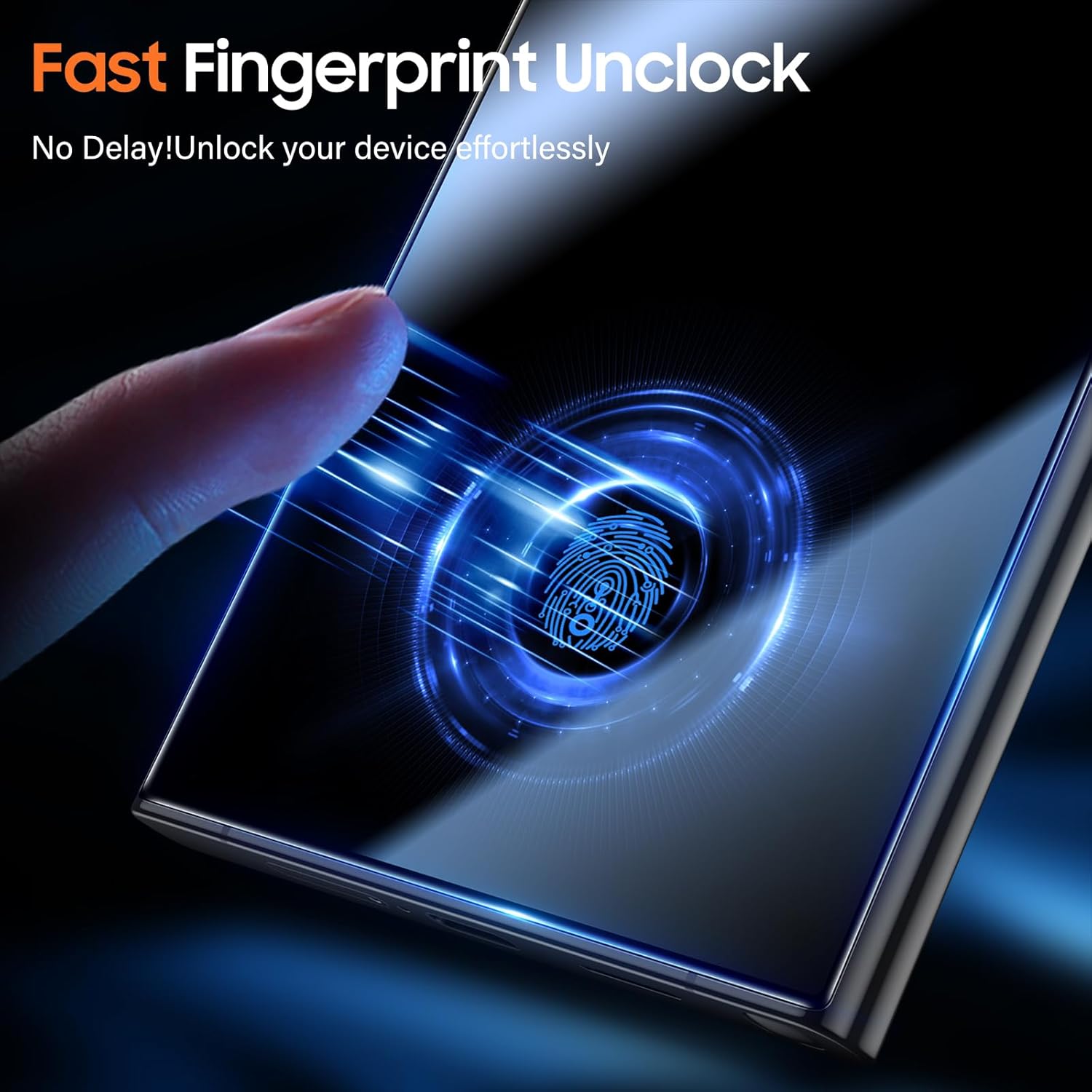 Thumbnail 2 de UniqueMe S24 Ultra Privacy Screen Protector 2-Pack