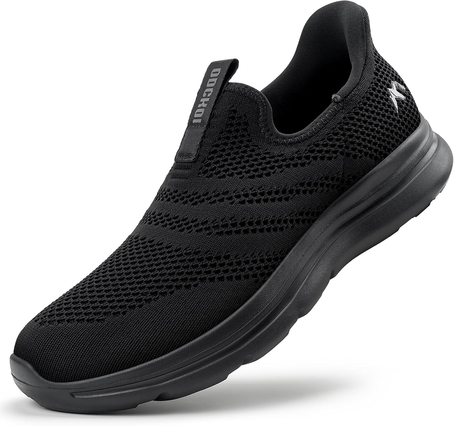 Detalle de ODCKOI Baskets Slip-on Homme Respirantes – Légères et Confortables pour Ville et Randonnée