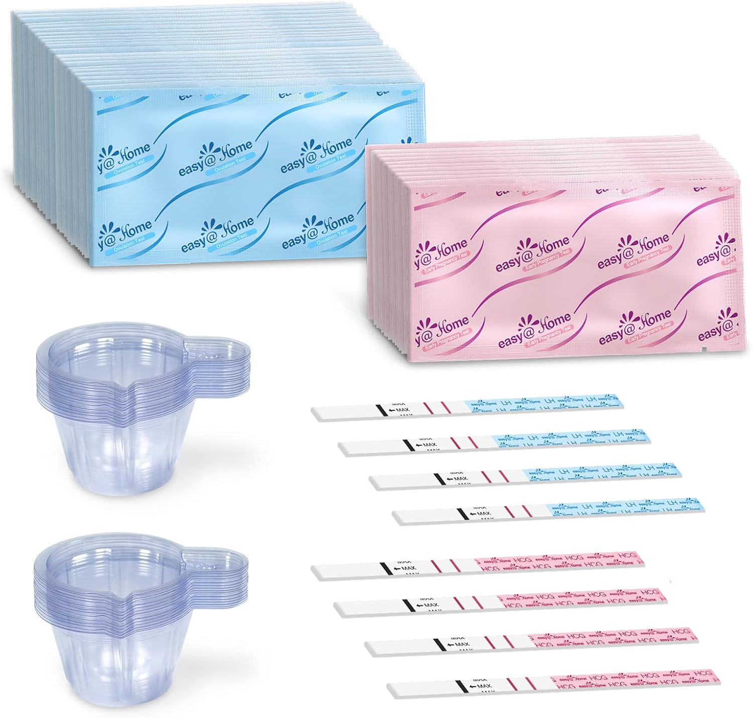 Thumbnail 6 de Easy@Home EZW2-S+EZW1-S:100+20 Ovulation & Pregnancy Test Kit with Premom App