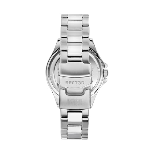 Detalle de Sector No Limits Orologio Uomo Tempo Data Analogico 43 mm – Collezione 230 INTER Special Edition – R3253161062