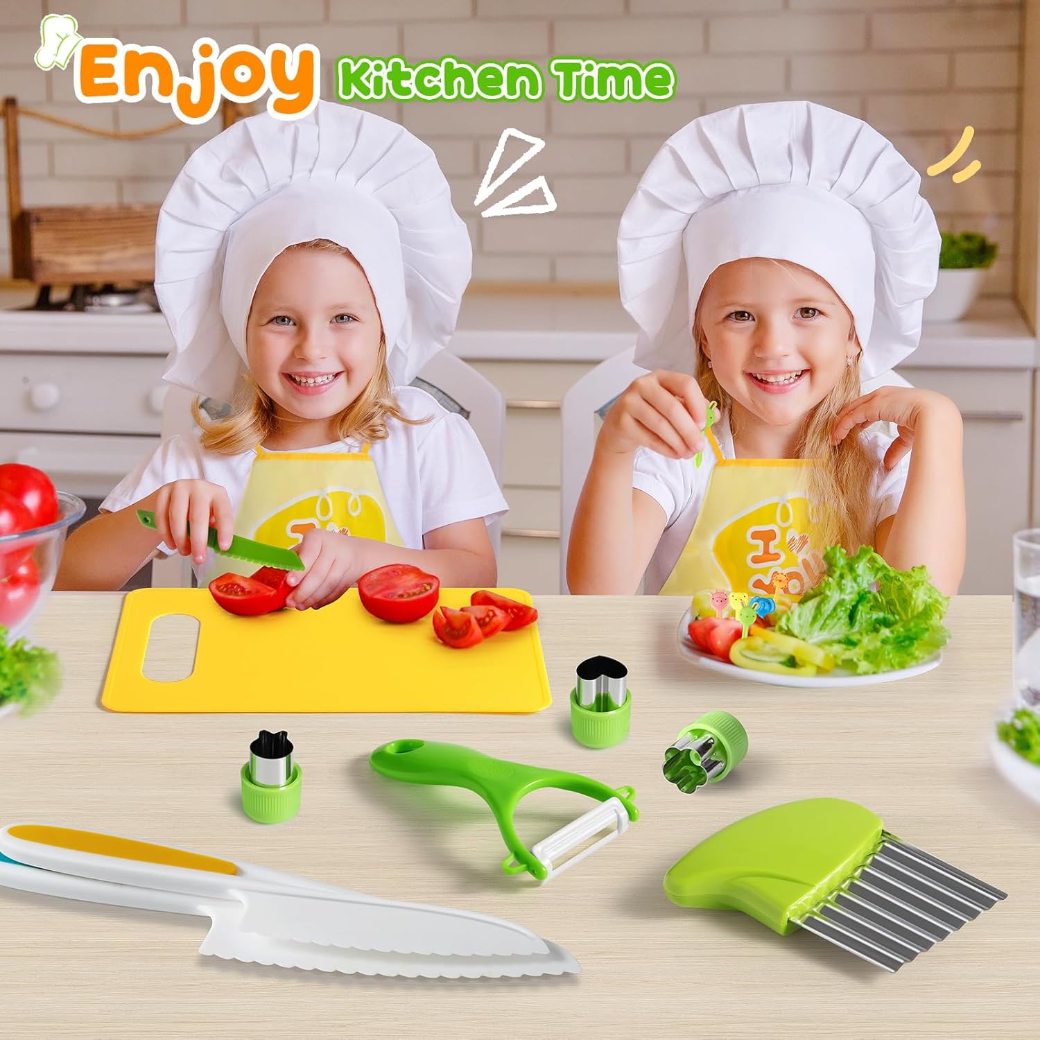 Thumbnail 4 de Mactoou Kids Kitchen Knives 27-piece toddler knife set for real cooking
