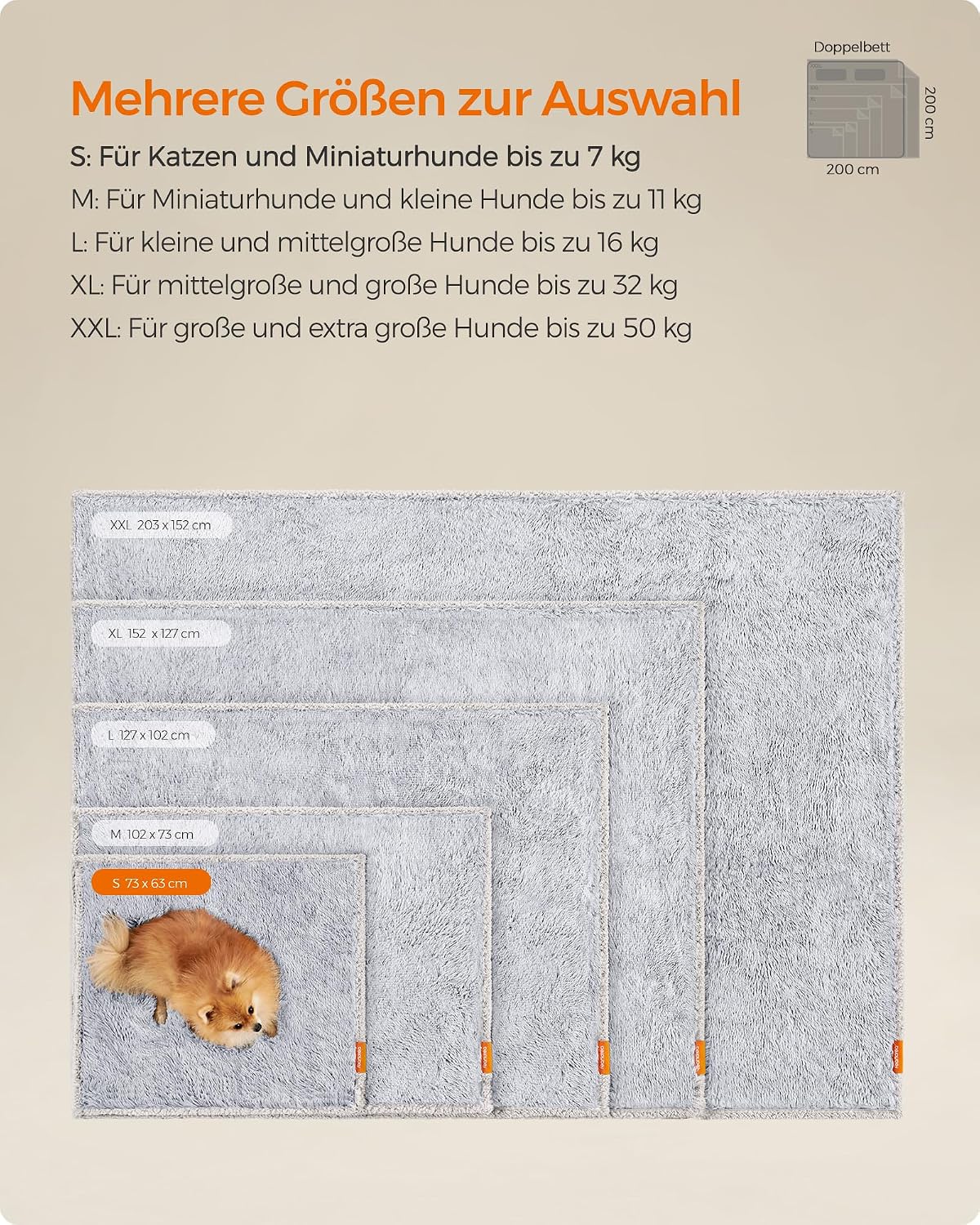 Thumbnail 4 de Feandrea Hundedecke 73 x 63 cm