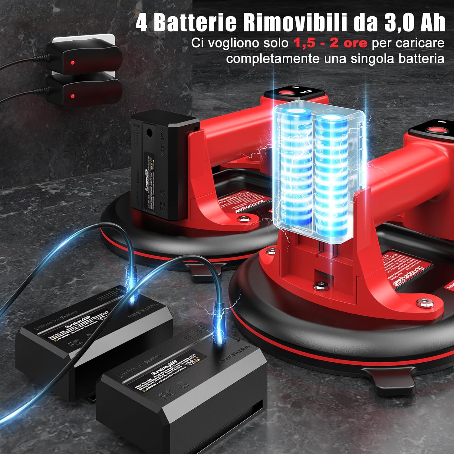 Thumbnail 2 de SundpeyPRO Ventosa per Piastrelle 10" 300KG