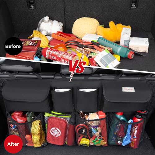 Thumbnail 1 de SURDOCA Car Trunk Organizer 8 pockets