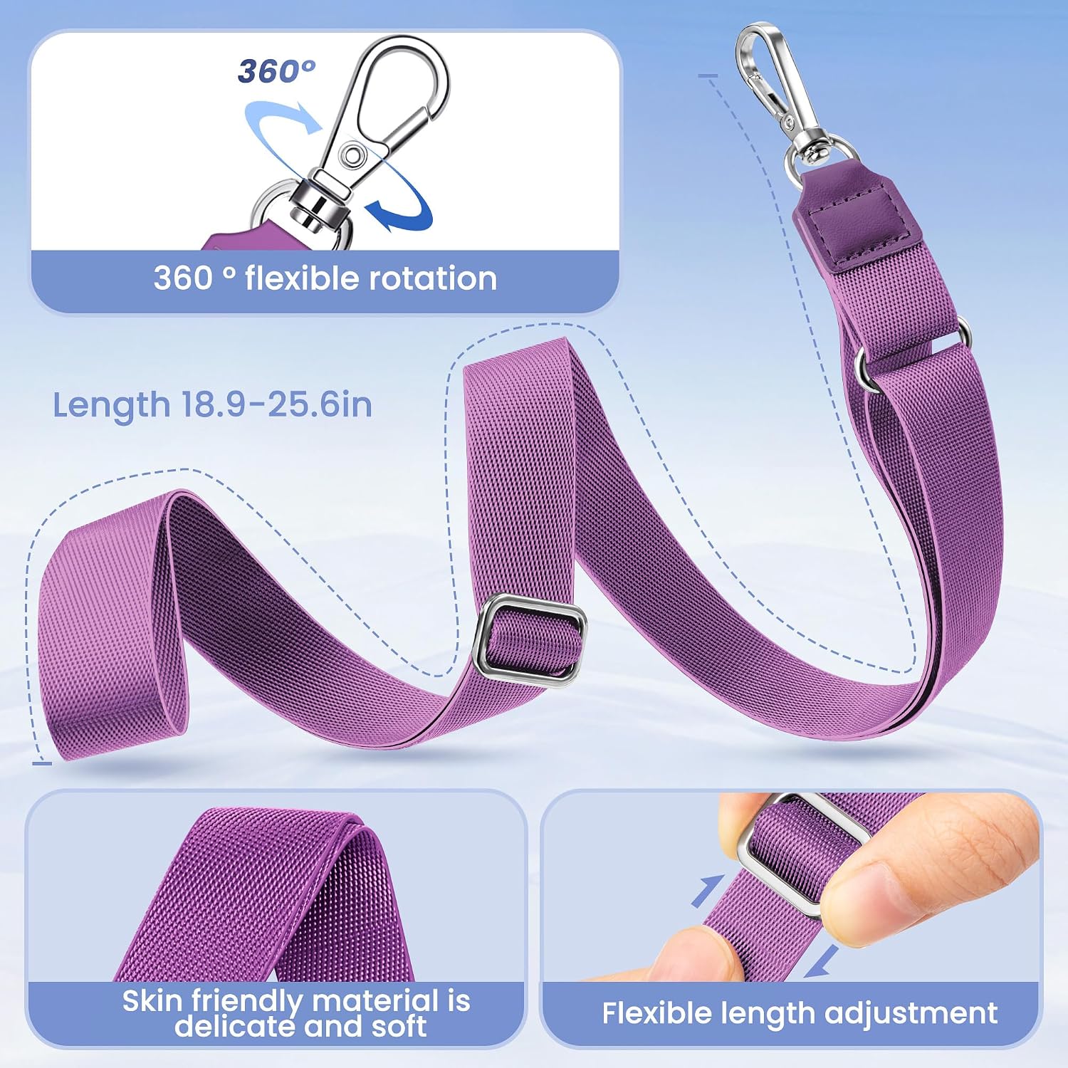 Detalle de takyu Phone lanyard strap 2 pack