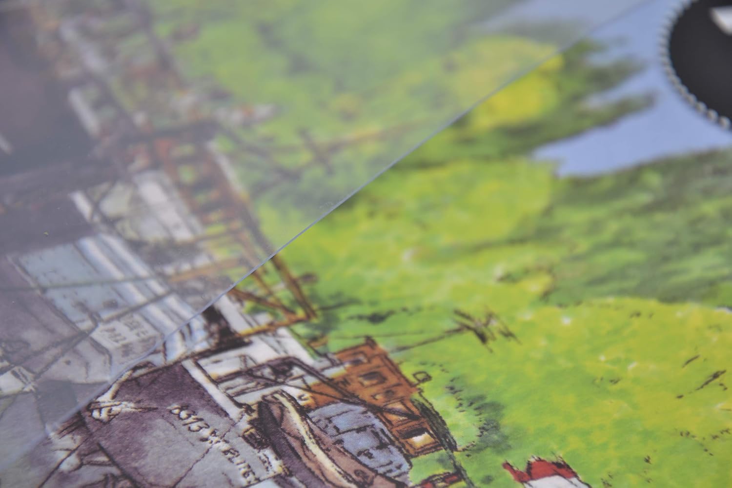 Detalle 2 de ART & GO AG42486 hårt skyddsfodral för A4 i transparent plast