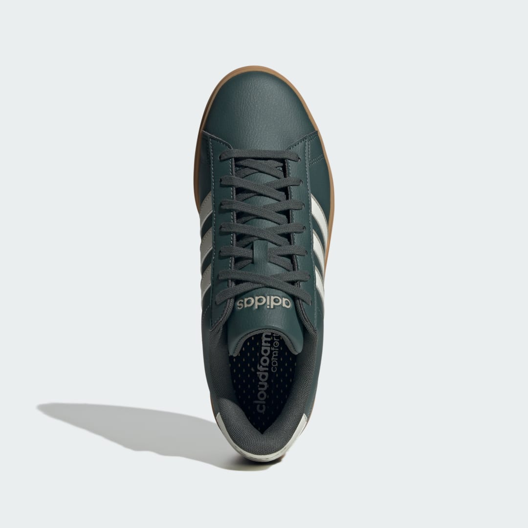 Detalle 2 de Zapatilla Grand Court Cloudfoam Comfort de Adidas — Gris