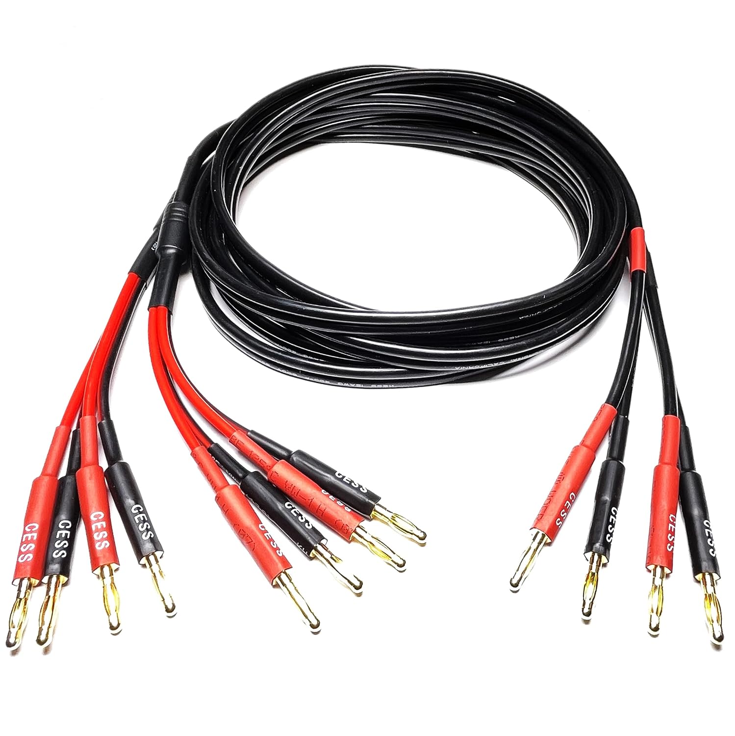 Detalle 1 de CNCESS CESS-106-6f – rozdzielacz kabli głośnikowych 12 AWG, 2 do 4 wtyków