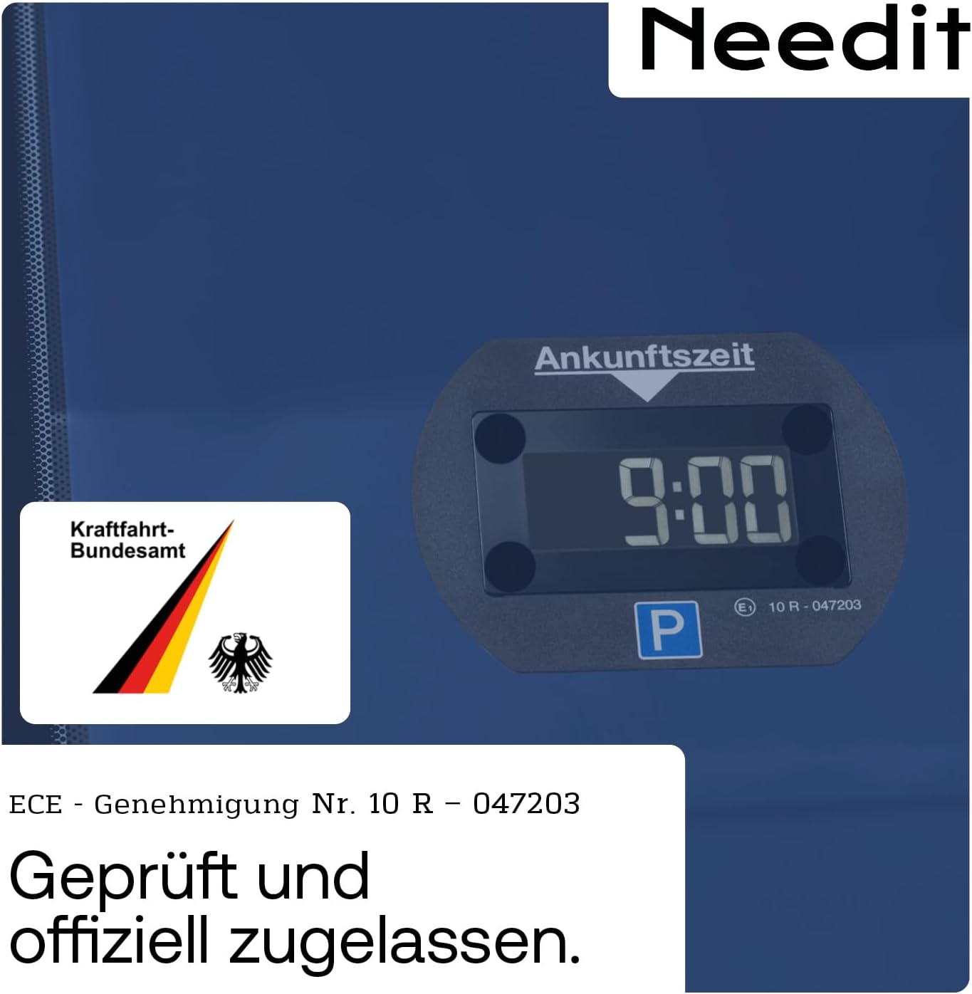 Thumbnail 3 de Needit Park Lite I – Elektronische Parkscheibe mit automatischer Zeiterkennung