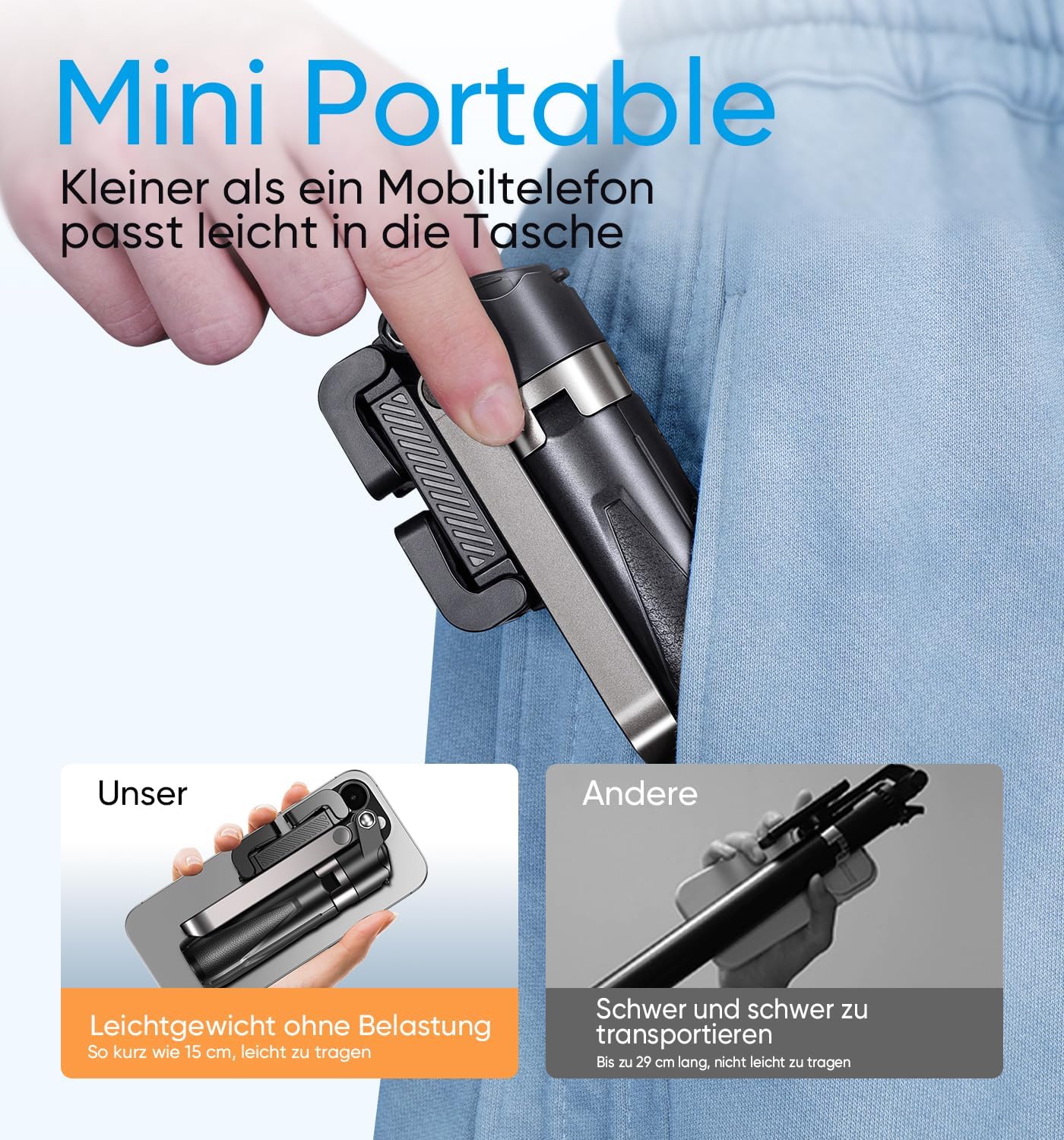 Detalle 2 de MAGIC JOHN Selfie Stick 132 g