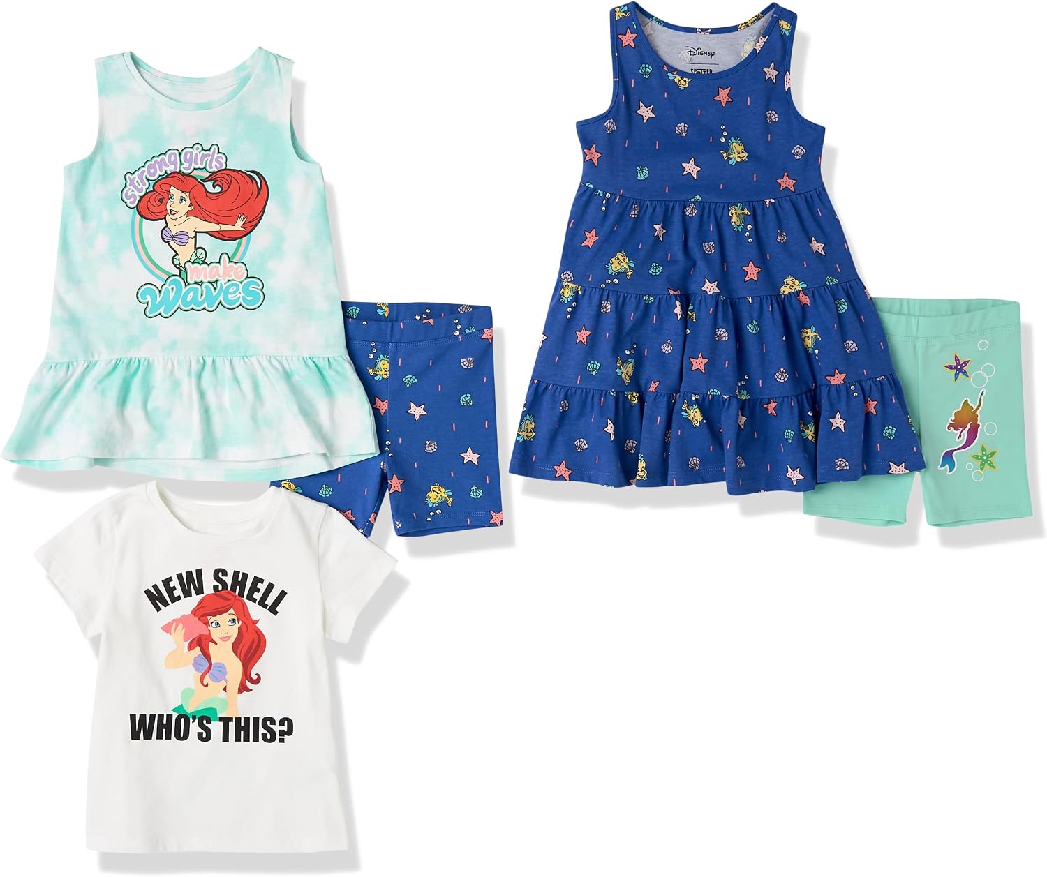 Thumbnail 6 de Amazon Essentials Disney | Marvel | Star Wars | Frozen – Mädchen Outfit-Sets zum Kombinieren (Multi-Packs)