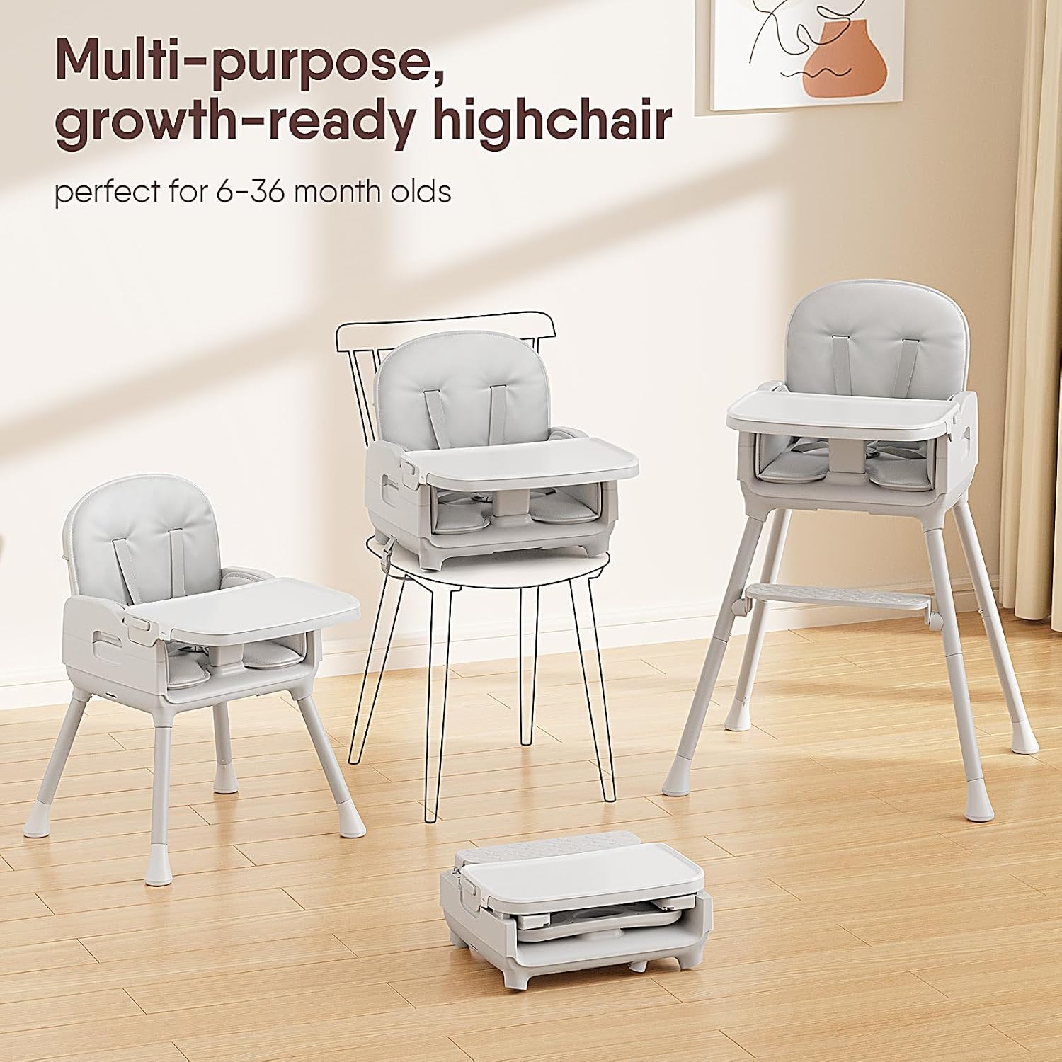 Detalle de Obee Odee Portable Baby High Chair