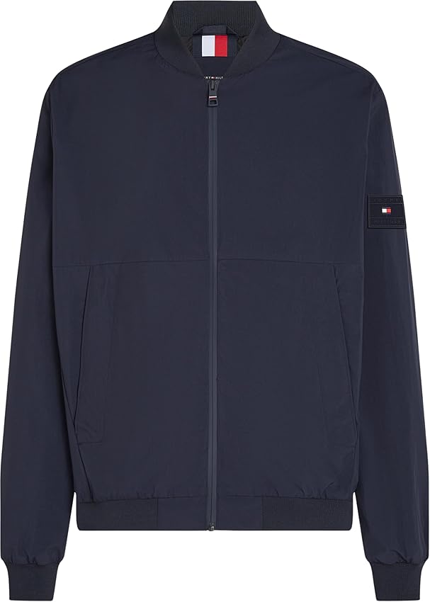 Detalle 2 de Tommy Hilfiger Mw0Mw39199 Chaqueta L bomber Blue 1.0?