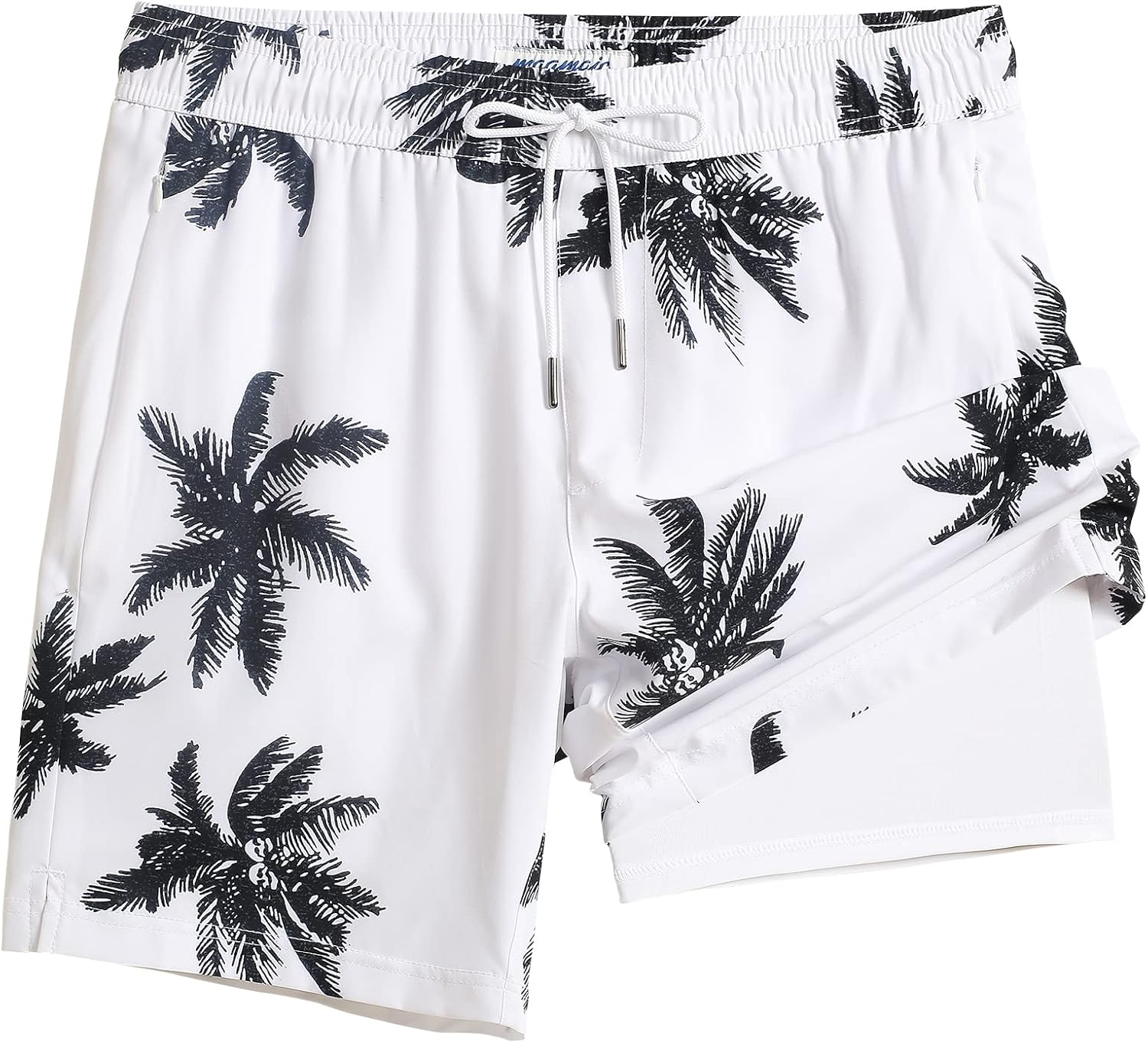 Thumbnail 4 de maamgic 2-in-1 Mens Swim Trunks 7-inch board shorts