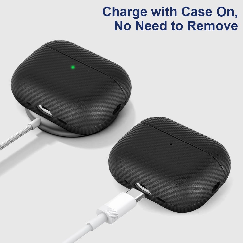 Thumbnail 3 de AOOSU Coque AirPods Pro 3 2025 cuir LED