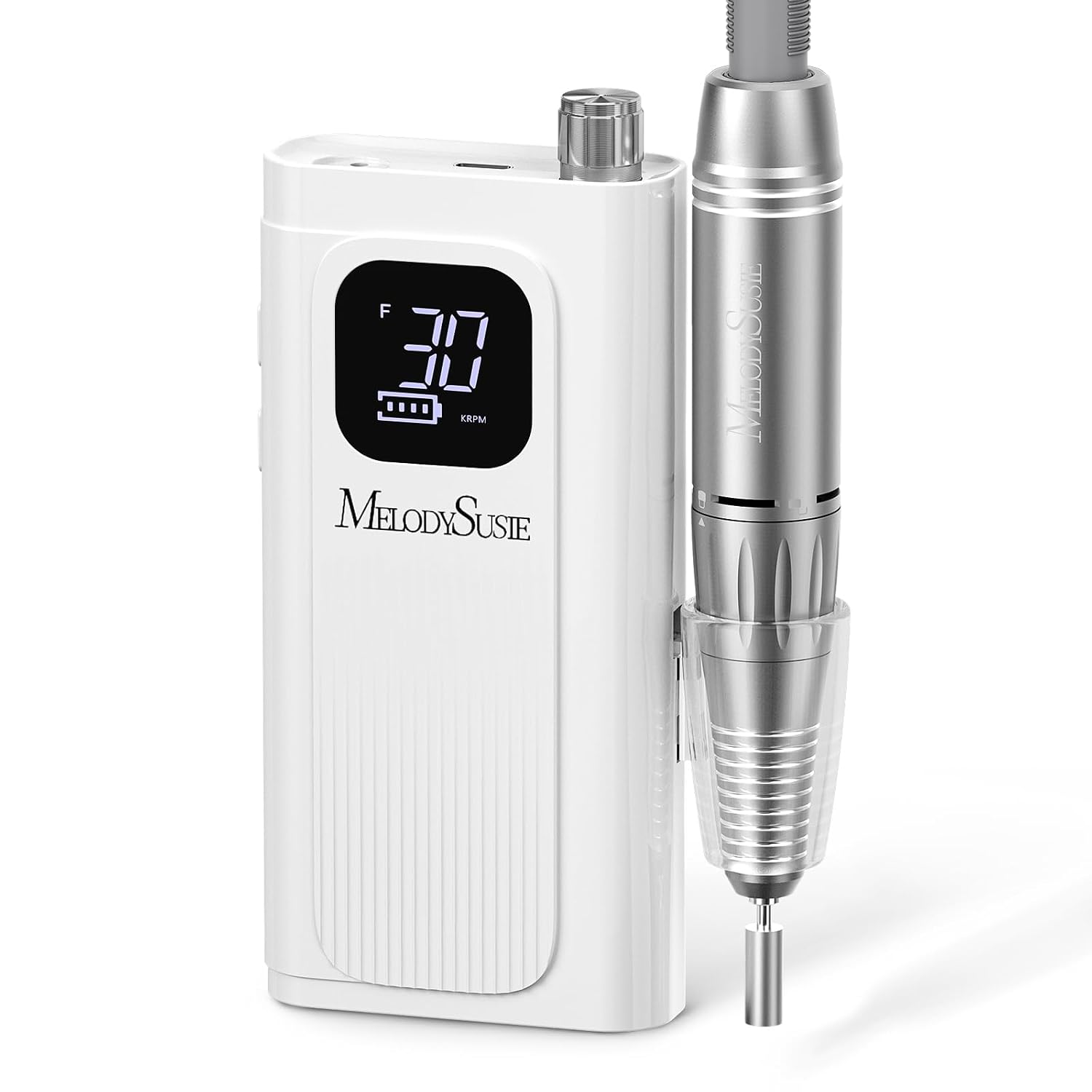 Detalle de MelodySusie SC300F Entry-Level Clip-On Rechargeable Nail Drill