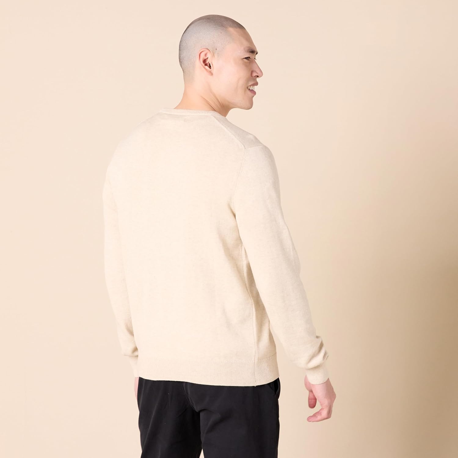 Thumbnail 1 de Amazon Essentials Men's Long-Sleeve Crewneck Jumper | 100% Cotton