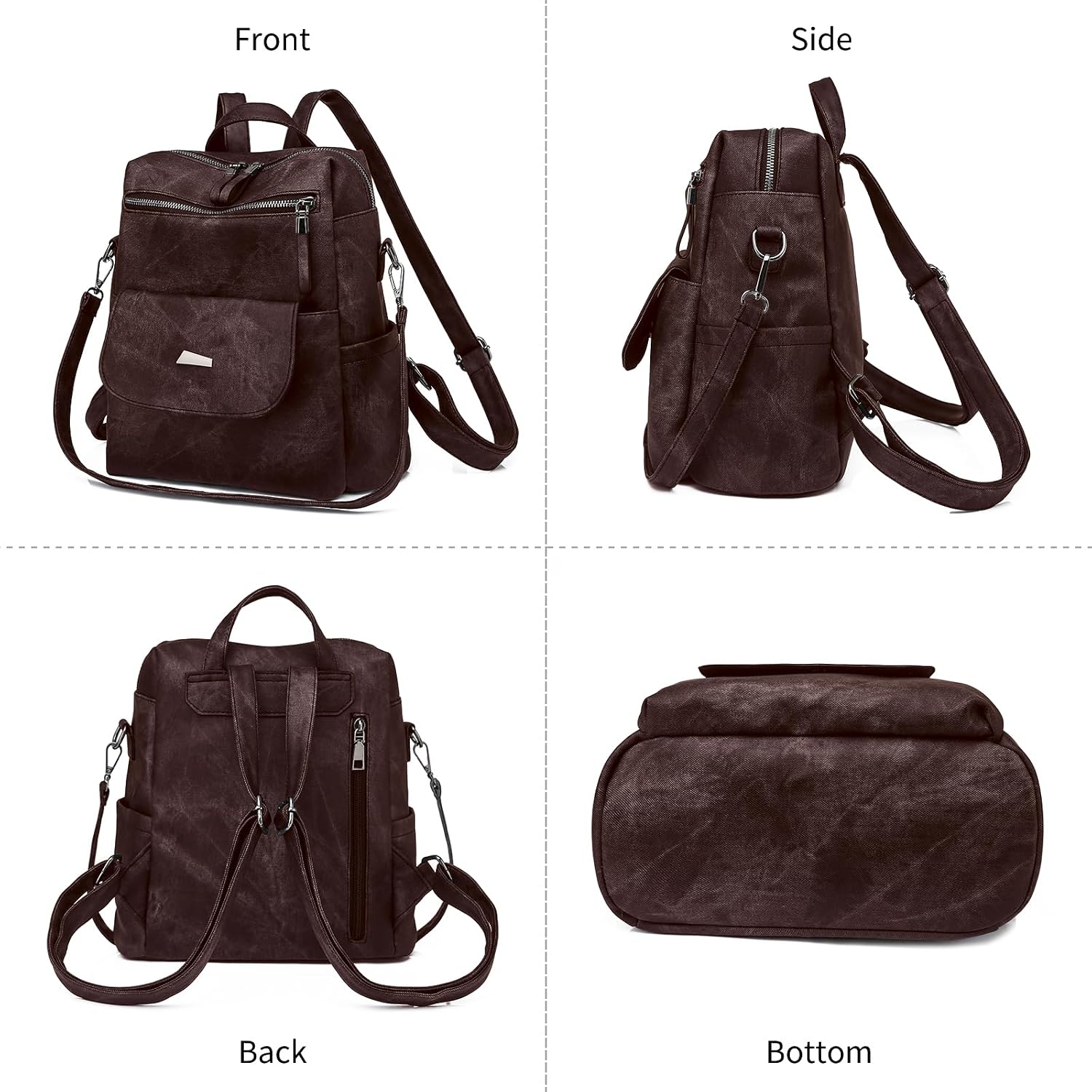 Thumbnail 2 de Puwuzixi Women Backpack 11.8in lightweight