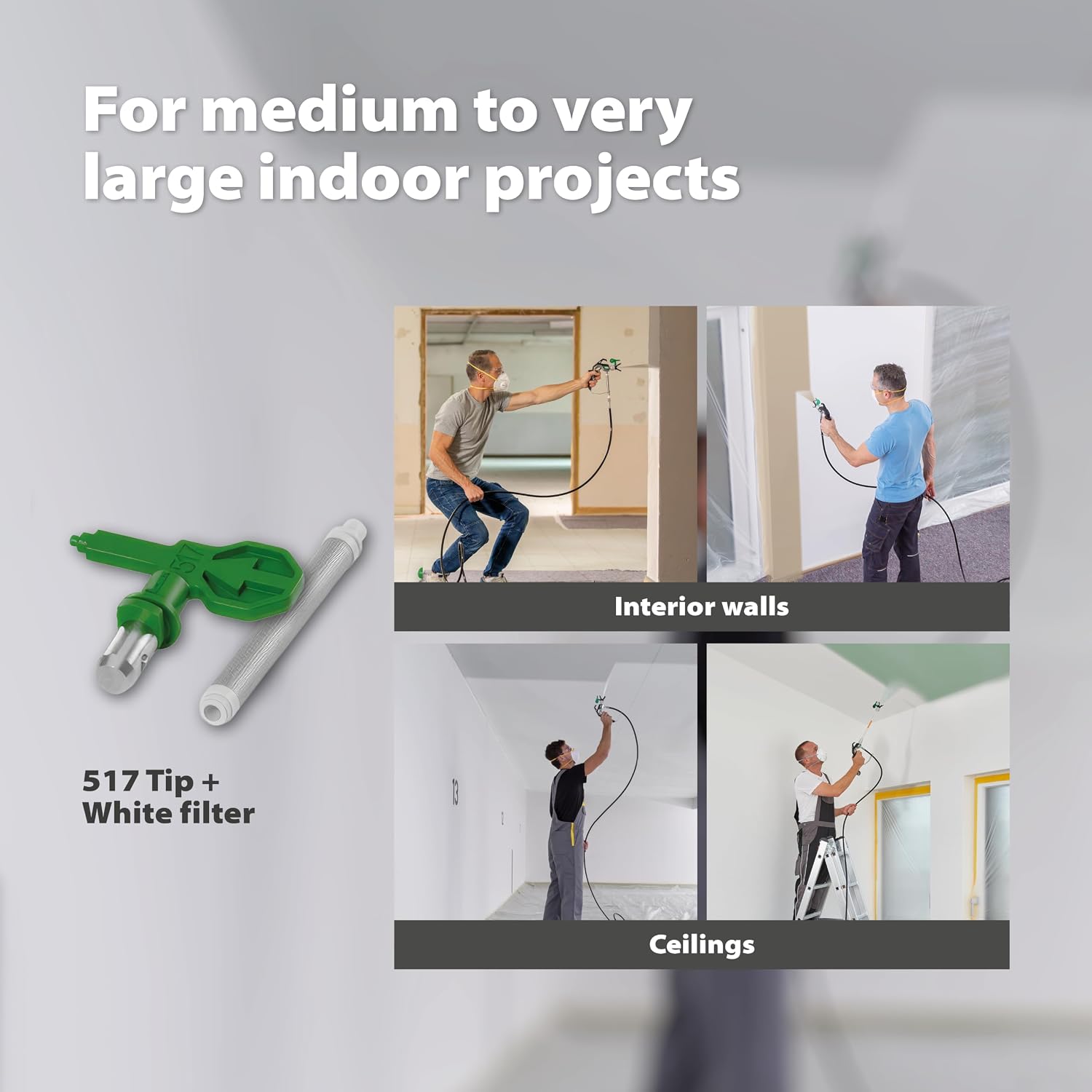 Thumbnail 2 de WAGNER ControlPro 250M Airless Paint Sprayer: a pragmatic choice for walls, ceilings, and more