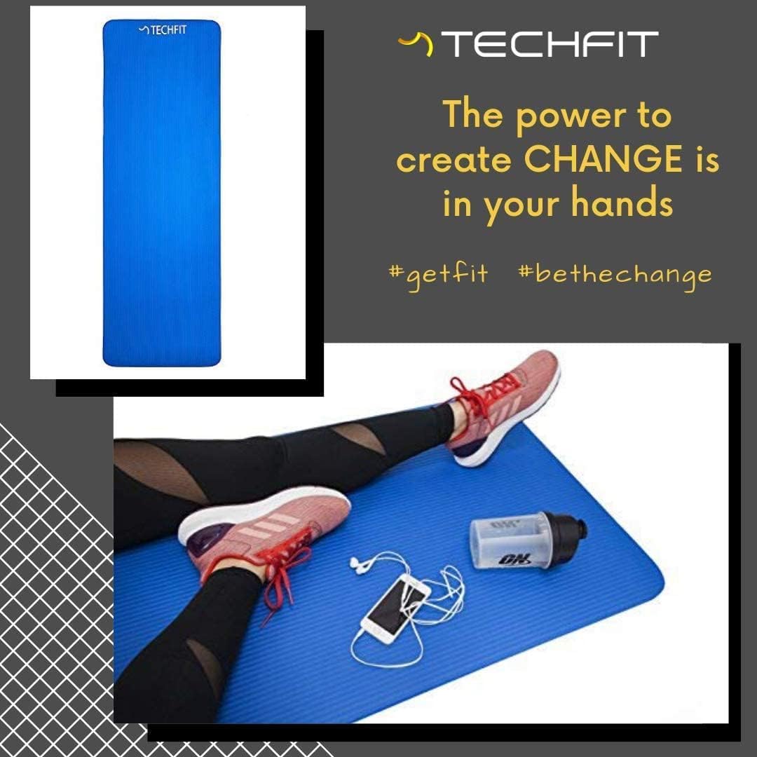 Thumbnail 2 de TechFit Fitness Tappetino Yoga Professionale 180 x 60 cm, 10/15 mm