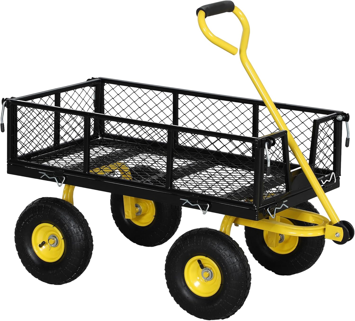 Outsunny Carro de Jardín basculante 200 kg