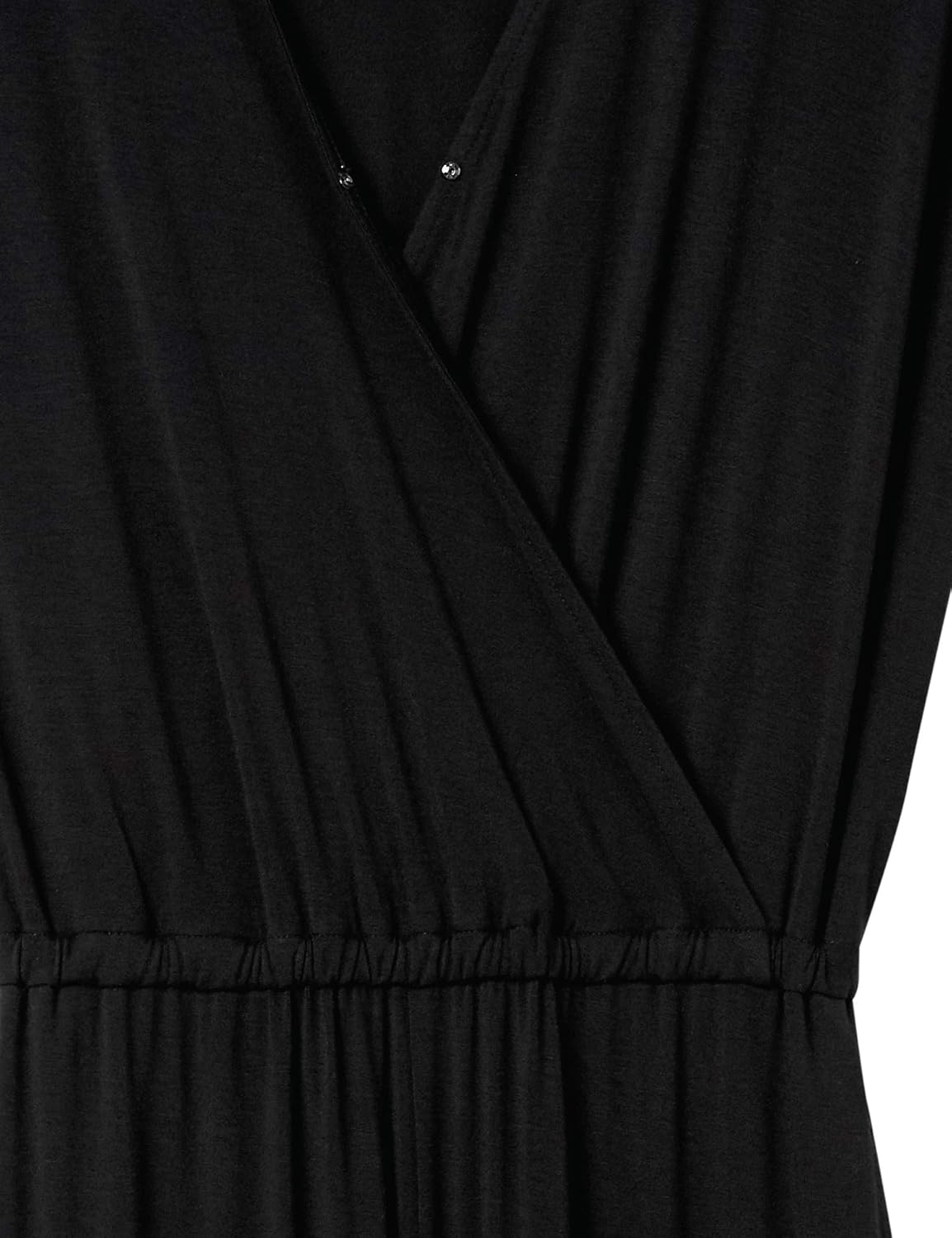 Thumbnail 4 de Amazon Essentials Damen kurzärmeliger Wickel-Overall mit weitem Crop-Bein (Beininnenlänge 52,7 cm)