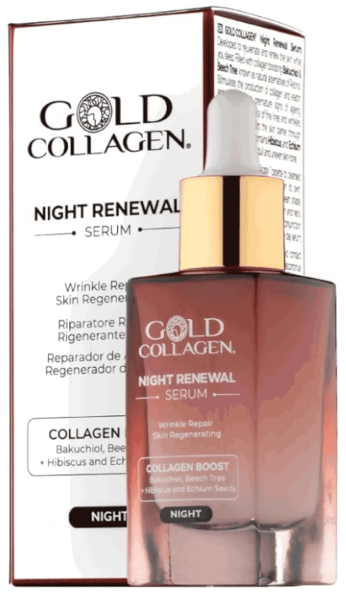 Thumbnail 1 de Gold Collagen Sérum Night Renewal 30 ml — sérum nocturno facial 💧