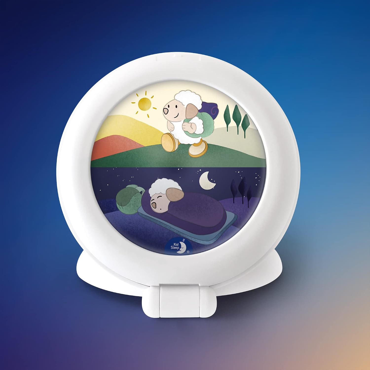 Detalle de Pabobo Kid Sleep Réveil Éducatif Nomade pour Enfants – Jour/Nuit, Blanc
