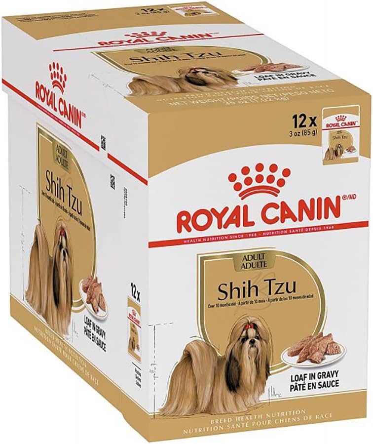 Detalle de Royal Canin Shih Tzu Terrier Adulte – Nourriture humide en portions 12 x 85 g (pack)