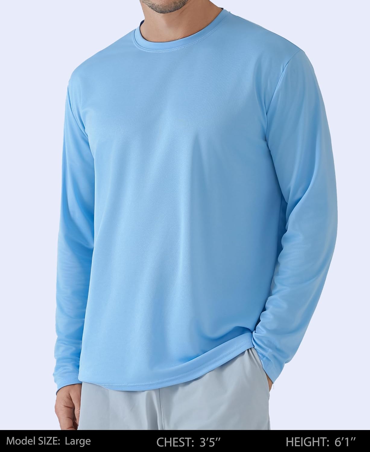 Detalle 2 de OYGSieg Long Sleeve Moisture Wicking Tee