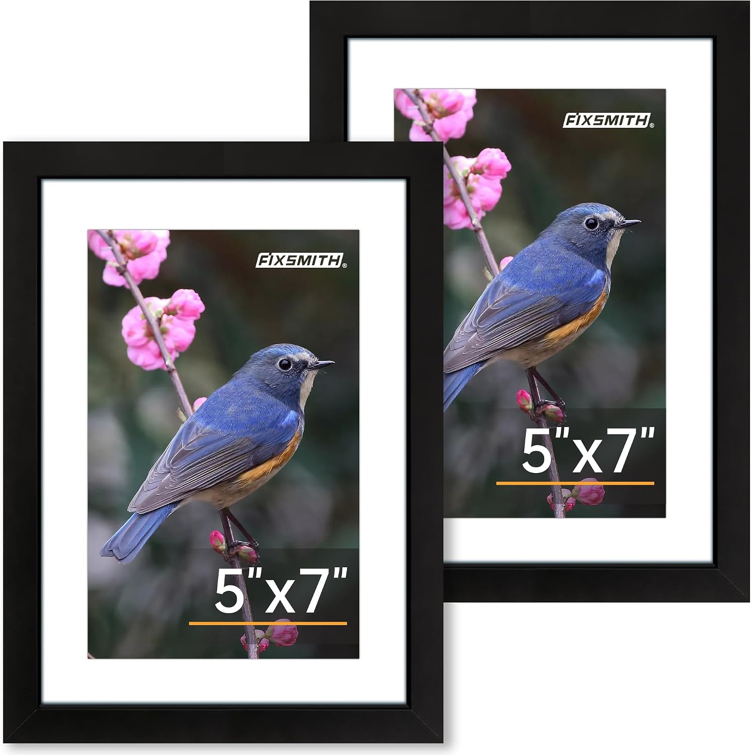 Detalle de FIXSMITH 5x7 Picture Frame Set, 2-Pack ๐ผ