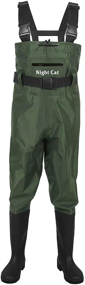 Detalle de Night Cat Wathose Waders mit Stiefeln – wasserdicht, atmungsaktiv, Crosswater
