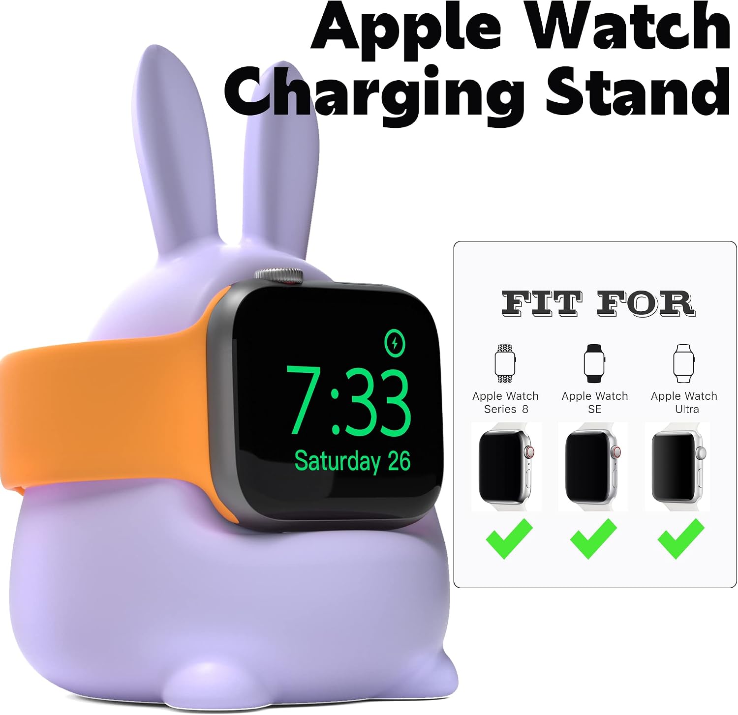 Detalle de ELETIUO Charger Stand for Apple Watch