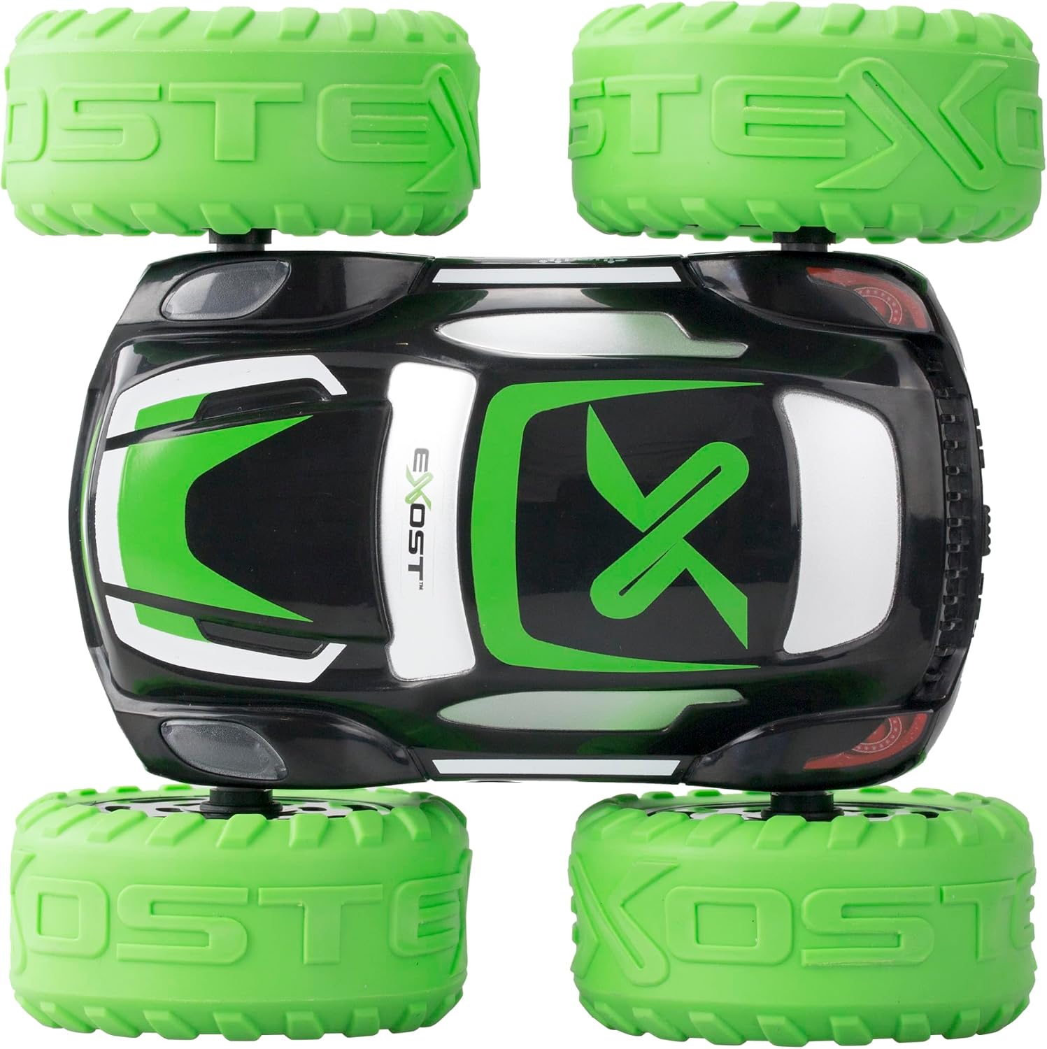 Detalle de Silverlit Exost 360 Cross Green 54759 – samochód RC 360°, LED, 12 km/h