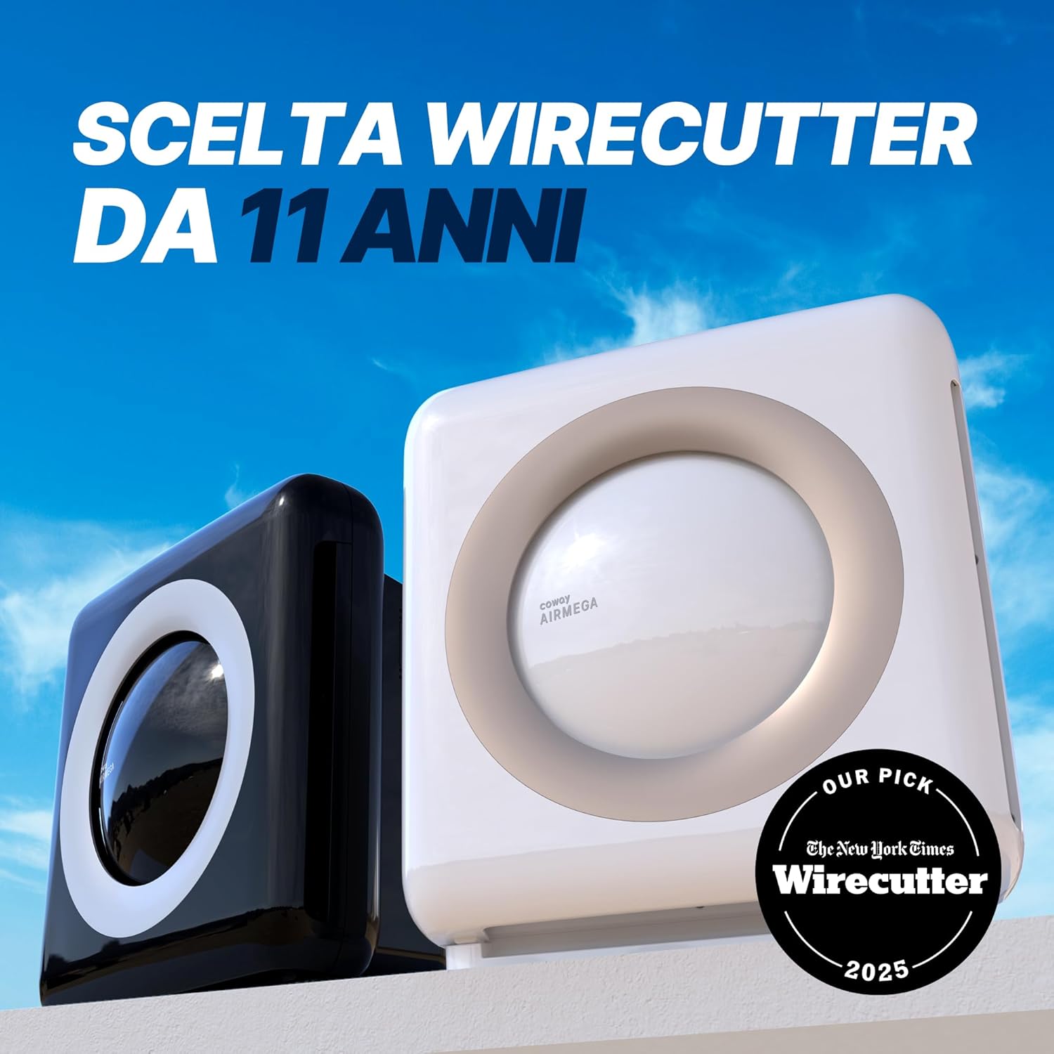 Detalle de COWAY Air Purifier Mighty AP-1512HH: purificazione HEPA avanzata per allergici