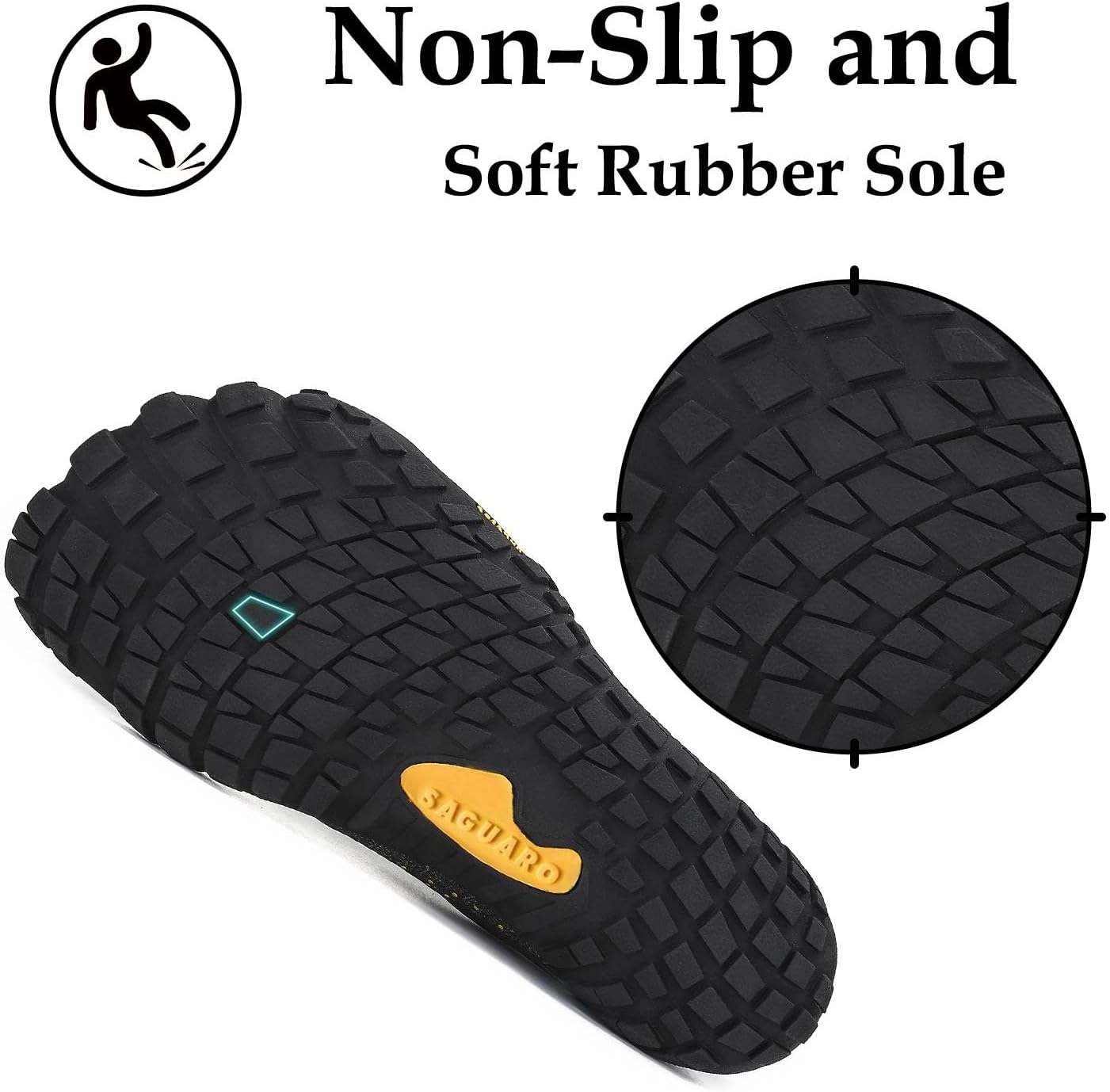 Thumbnail 6 de SAGUARO Unisex Barfußschuhe mit breiter Zehenbox und Zero-Drop Sohle