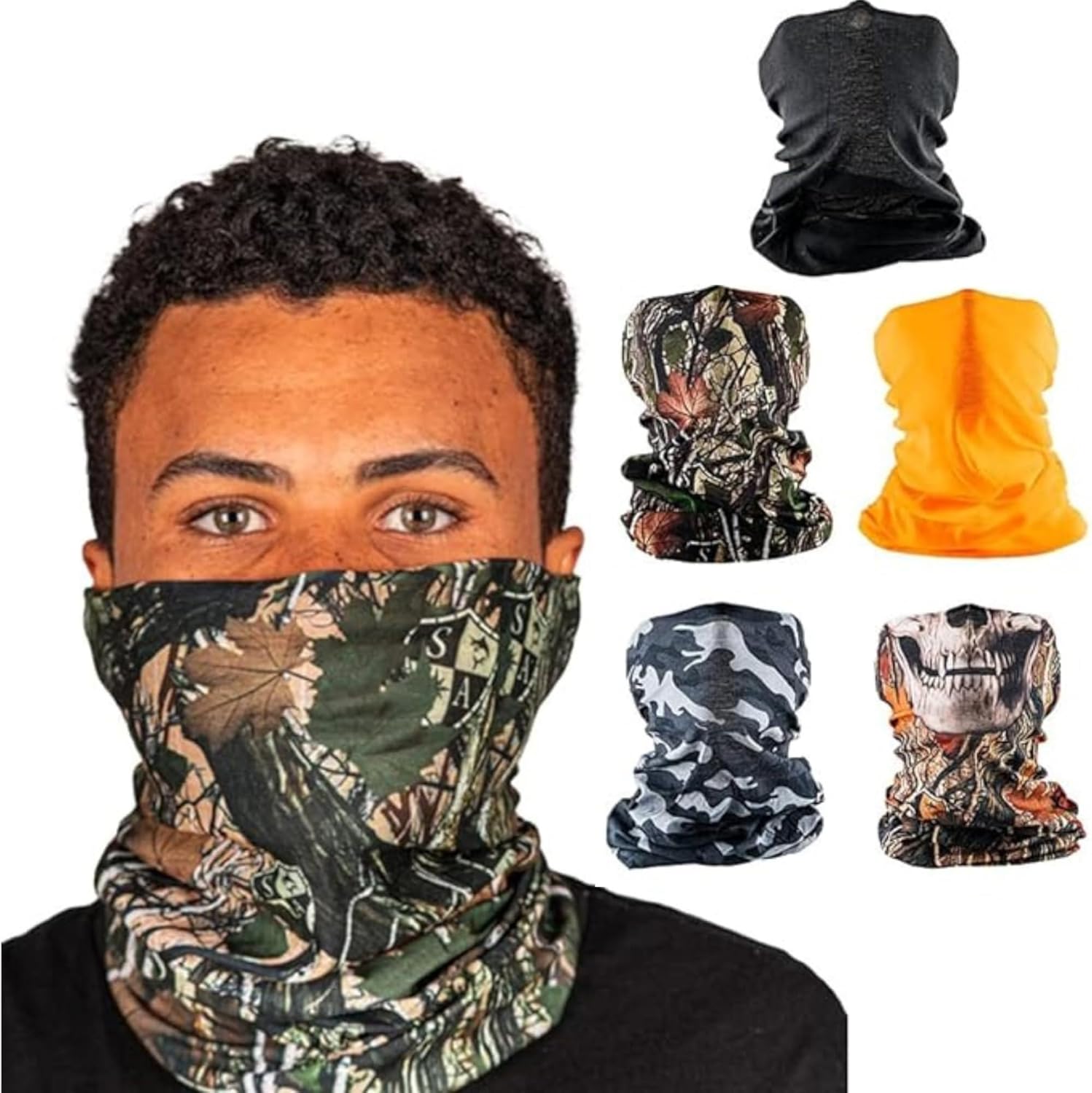 Detalle 2 de S A Company 5-Pack UV Neck Gaiter 30+ 🧣