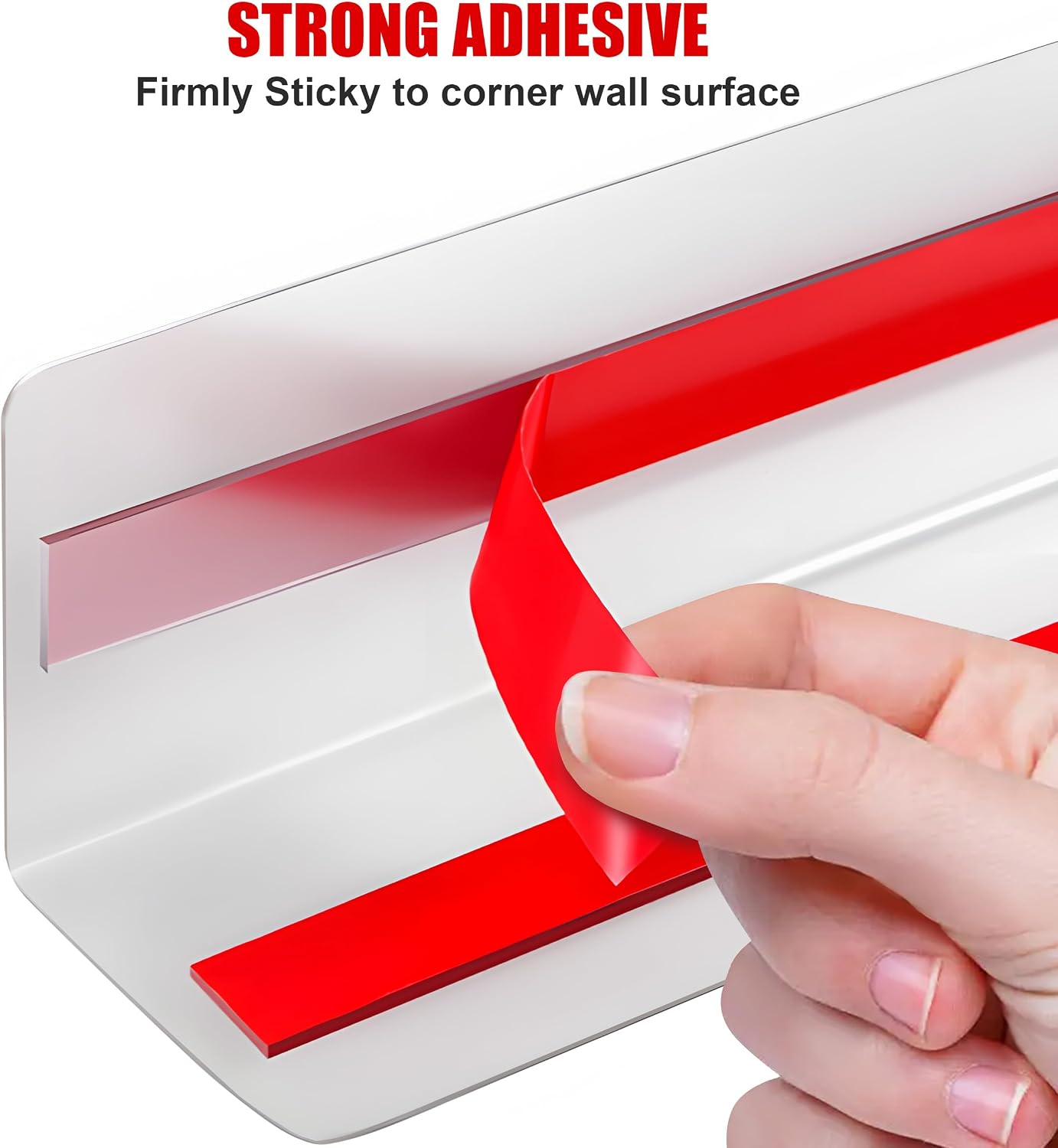 Thumbnail 5 de Besino Corner Guard 1.5" x 1.5" x 48" Stainless Steel Wall Guards, 10-Pack