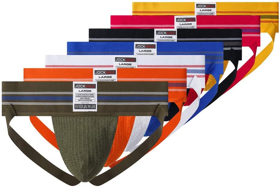Thumbnail 5 de JOCKMAIL Men’s wide belt jockstrap for sport and everyday support